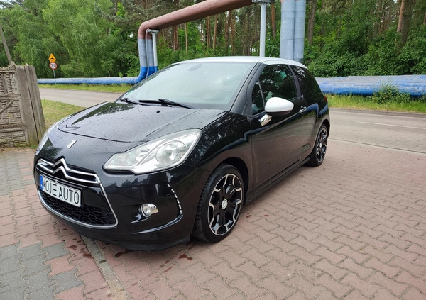Citroen DS3 cena 20999 przebieg: 161278, rok produkcji 2011 z Łazy małe 121